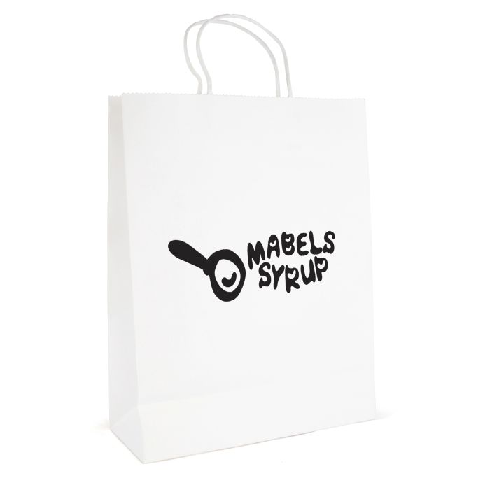 Brunswick Large White Paper Bag Brunswick Large White Paper Bag