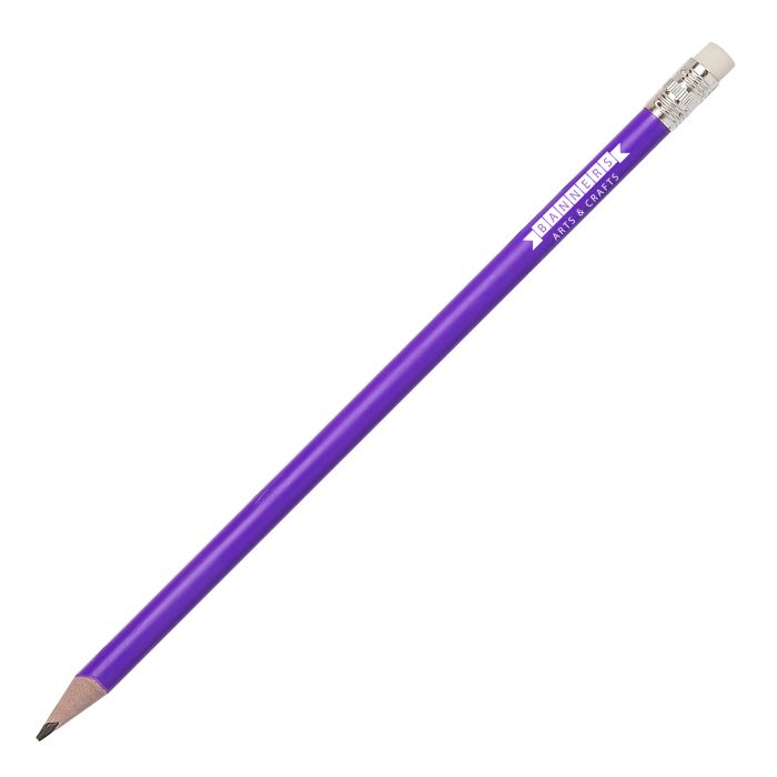 Recycled Plastic Pencil-PURPLE Recycled Plastic Pencil-PURPLE